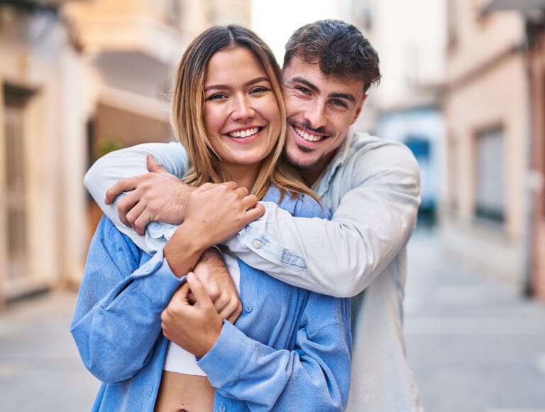 Early signs of gum disease with swollen or bleeding gums